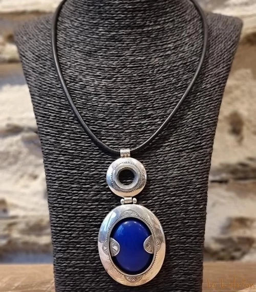 Tuareg silver necklace Adza