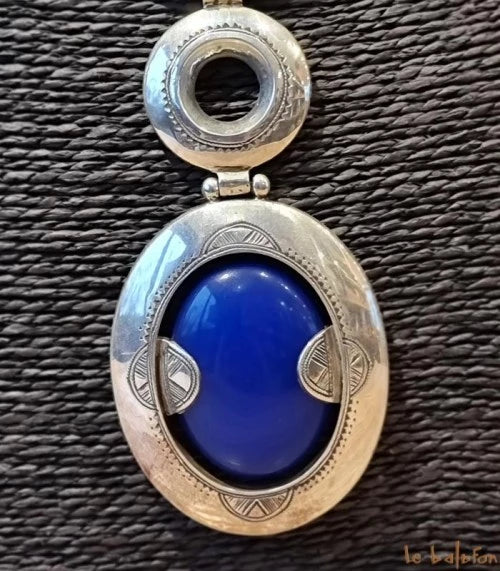 Tuareg silver necklace Adza