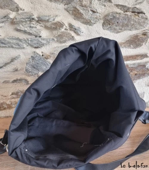 Manjak loincloth tote bag - The elegance of African weaving